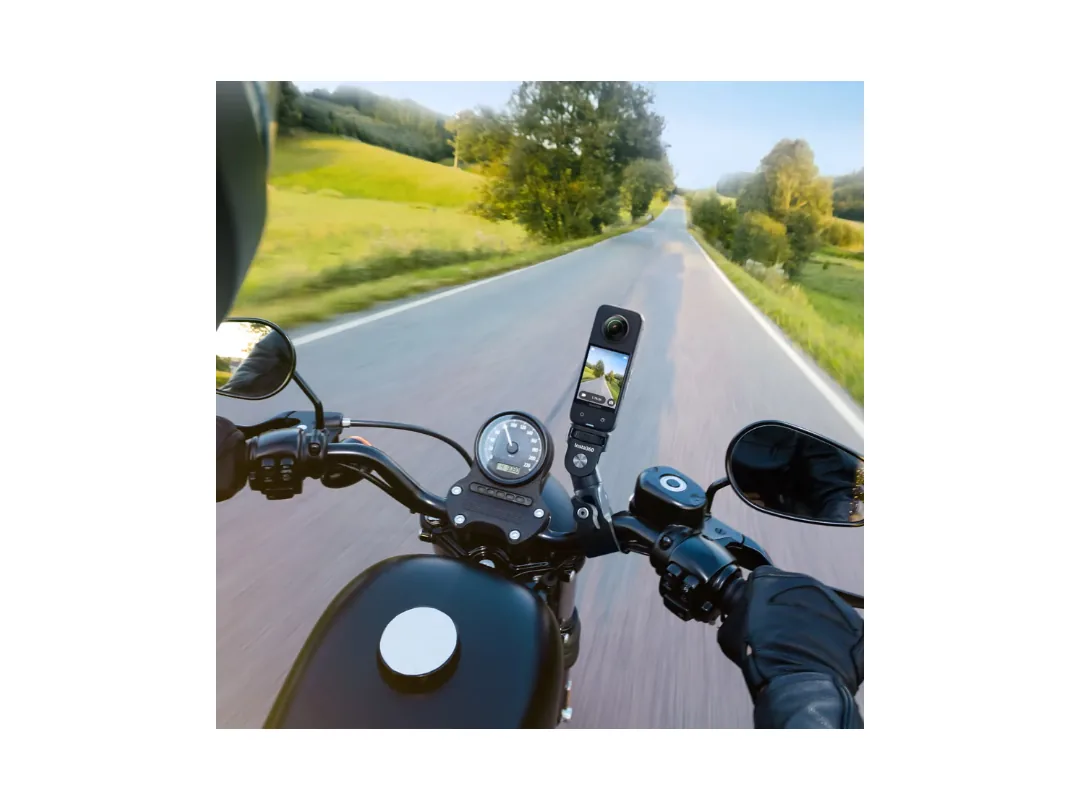 Insta360 Motorcycle Kit - Motor Cycle Mounting bundle for Insta 360 Action Cameras