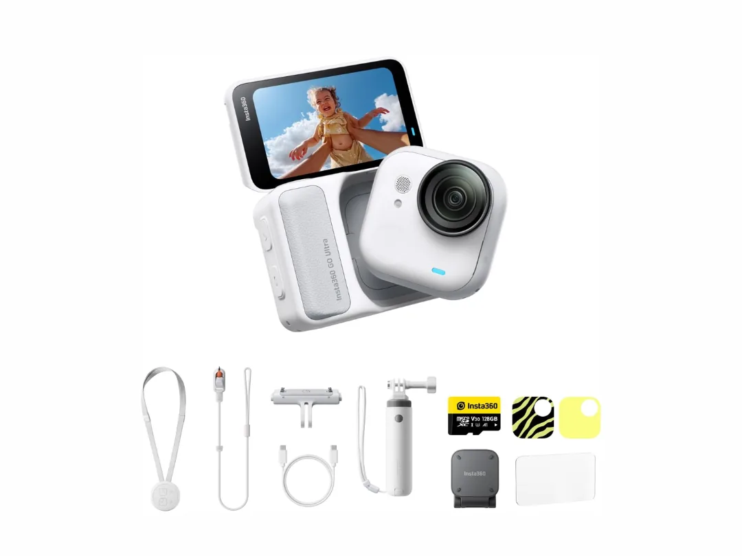 Insta360 GO Ultra Lifestyle Bundle - Small 4K Action Vlogging Camera