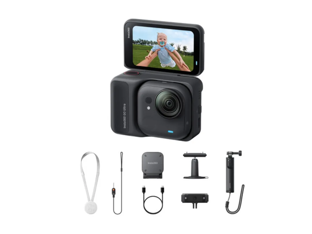 Insta360 GO Ultra 4K Action Camera Creator Bundle