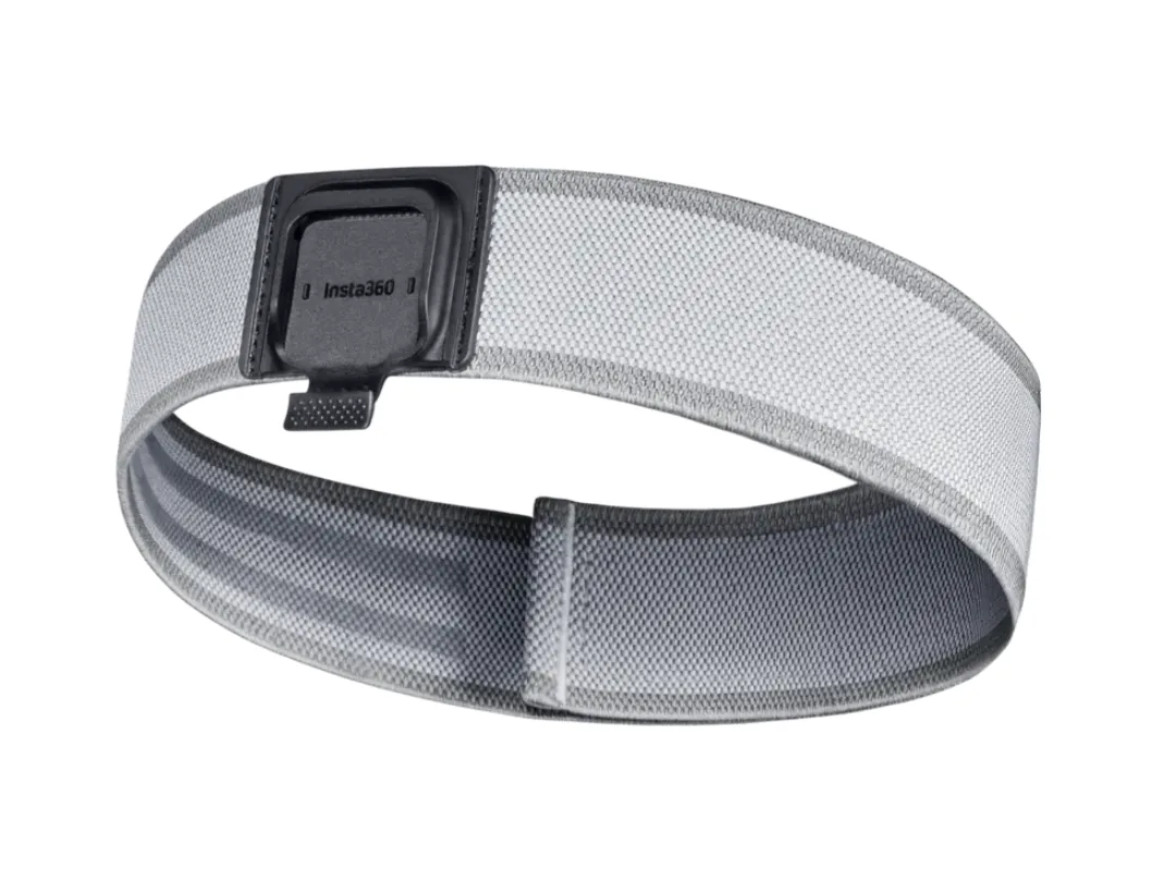 Insta360 GO Ultra Action Camera Easy Clip Headband (Gray)