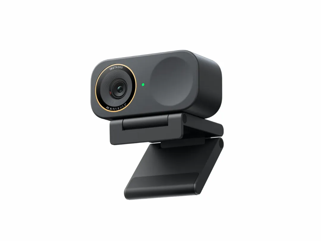Insta360 Link 2C Pro 4K Webcam for PC/Mac, Low-Light, Auto Framing, HDR, Directional Noise-Canceling Mics