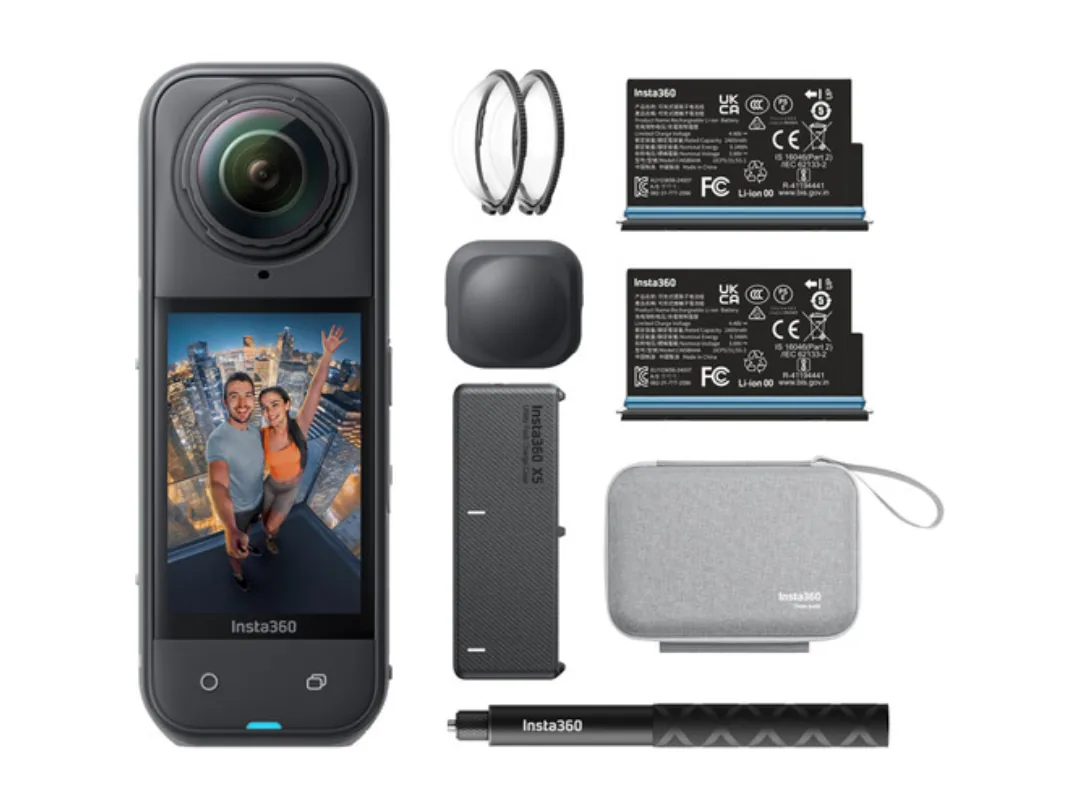 Insta360 X5 360 Action Camera Essentials Bundle