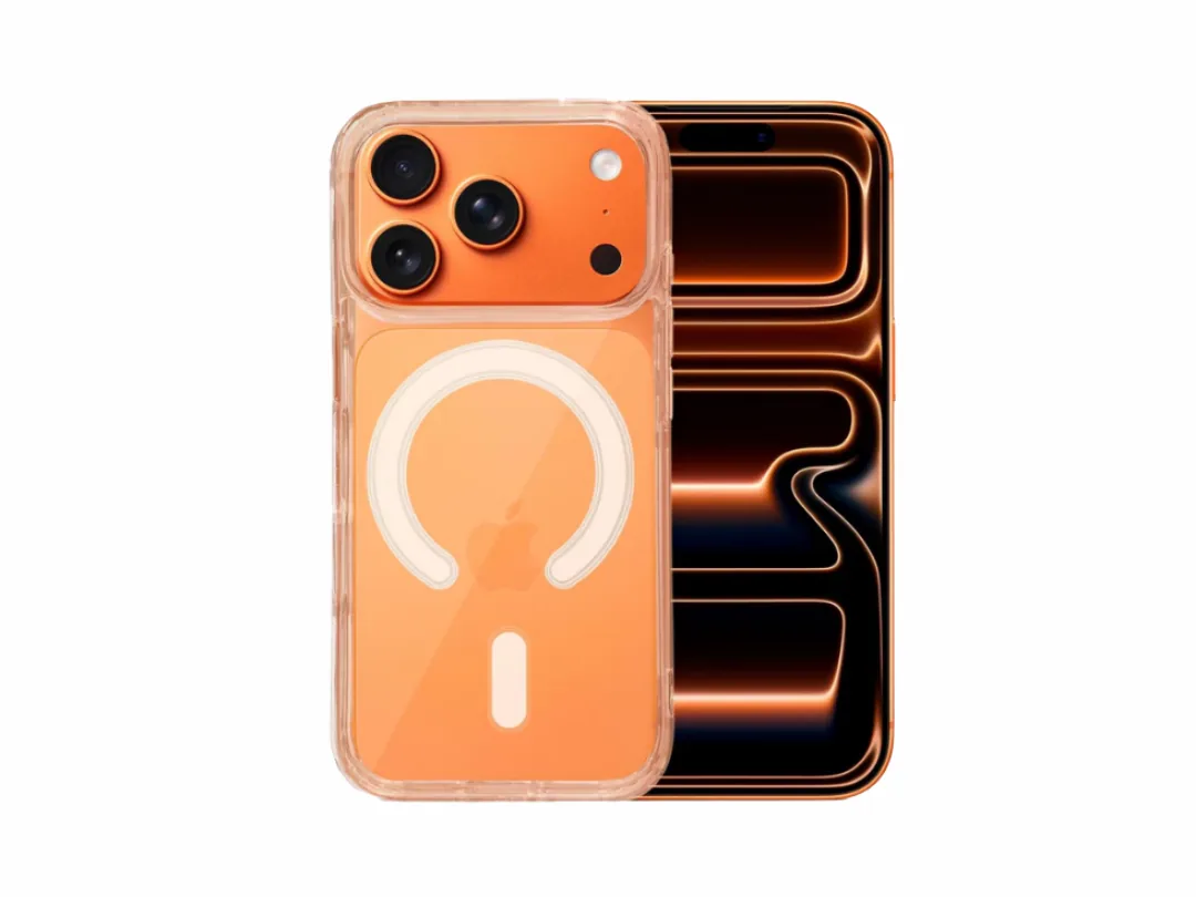 iPhone 17 Pro Max Magnetic Clear MagSafe Silicone Case - Assorted