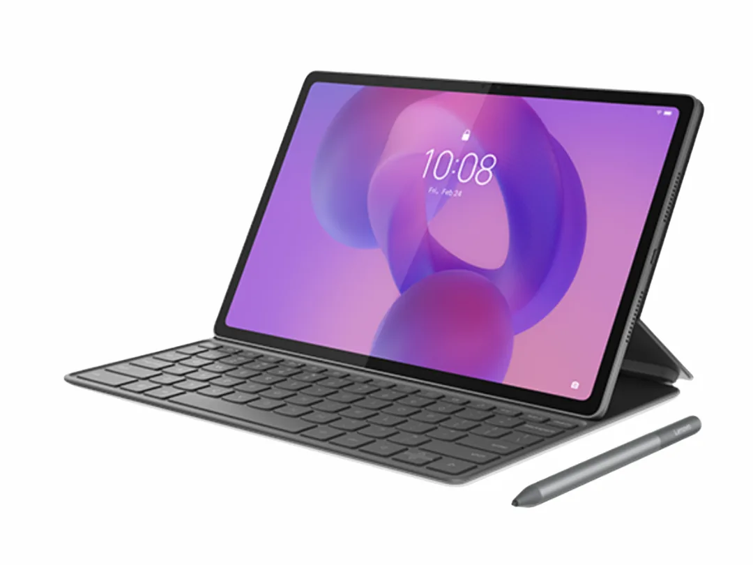 Lenovo Idea Tab Plus 12.1" inch Wi-Fi Tablet TB361FU, 8GB RAM, 256GB (Up to 2TB) Storage, 12.1" 2.5K Paper-like Anti-glare Display, MediaTek Dimensity 6400, Android 15 or Later, with Folio Keyboard and Tab Pen - ZAG70576AE