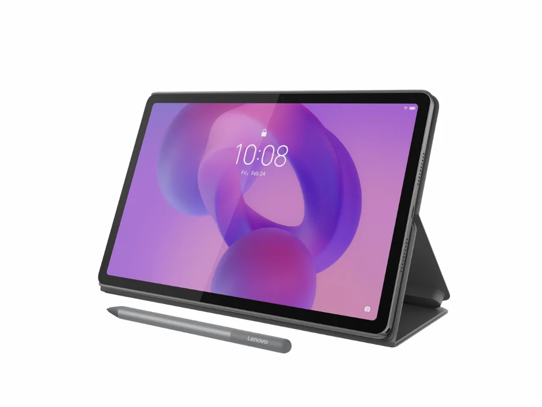 Lenovo Idea Tab TB336FU, Wifi, 11" inch, 2.5K MediaTek Dimensity 6300, 8GB/128GB, Front 5 MP/Rear 8MP, 7040mAh,  with Pen & Folio Case - Luna Grey - ZAFR0825AE