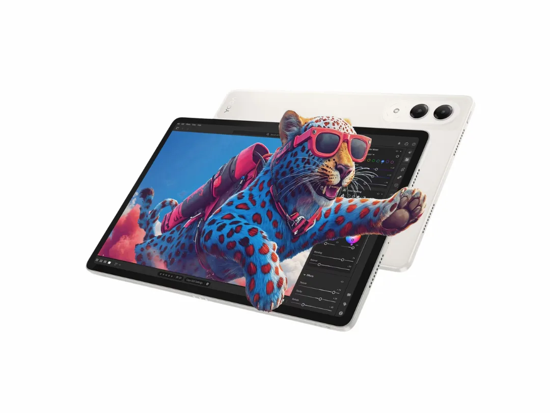 Lenovo Yoga Tab 11.1"- TB 710FU- WiFi, Snapdragon® 8 Gen 3, 12GB RAM, 256GB, Qualcomm® Adreno™ 750 GPU, 13MP Front/13MP Rear Camera, 8860mAh, 11.1" 3.2K Display, Android 15 Tablet with Folio Keyboard and Pen - Sea Shell - ZAG60251AE