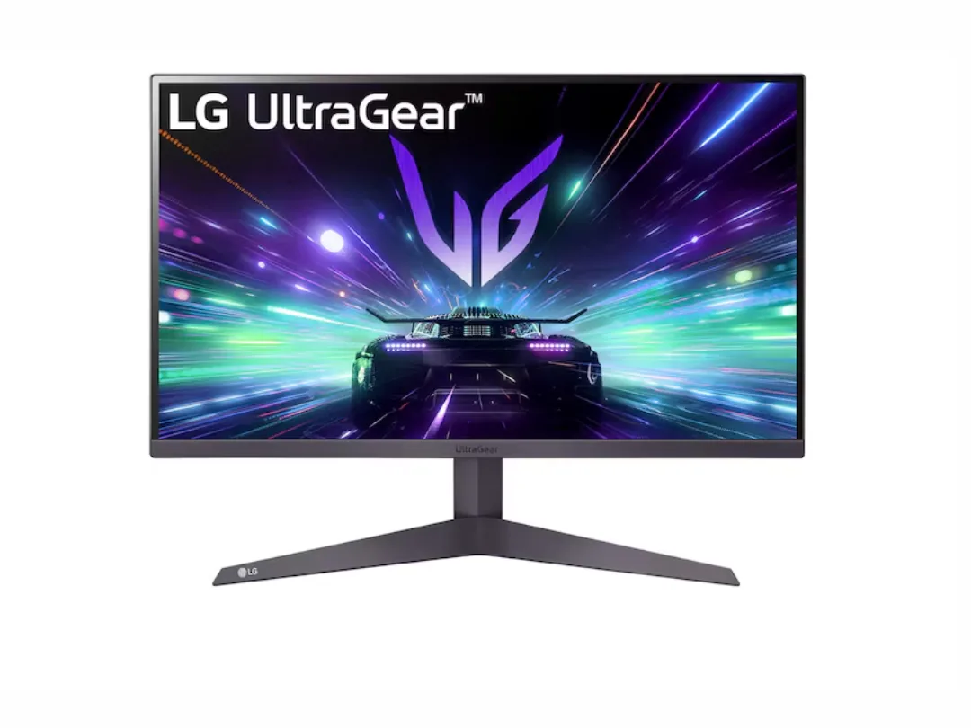 LG 24"" UltraGear FHD VA Gaming Monitor, 180Hz Refresh Rate, 1ms MBR & 5ms GtG Response Time, 16.7M Colors with HDR 10, AMD FreeSync & Dynamic Action Sync, HDMI and DisplayPort, Black | 24GS50F-BAMA