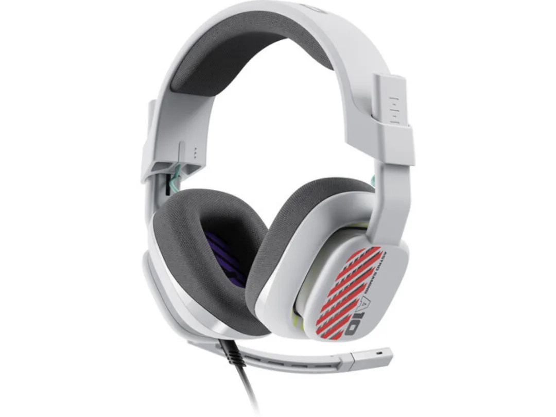 Logitech Astro A10 Gen 2 PlayStation Challenger Wired Gaming Headset, Detachable 3.5mm Cable, White | 939-002062