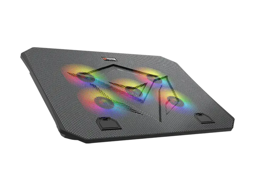 Meetion MT-CP3030 Gaming Laptop Cooling pad with Adjustable Stand  (370*265*32mm)