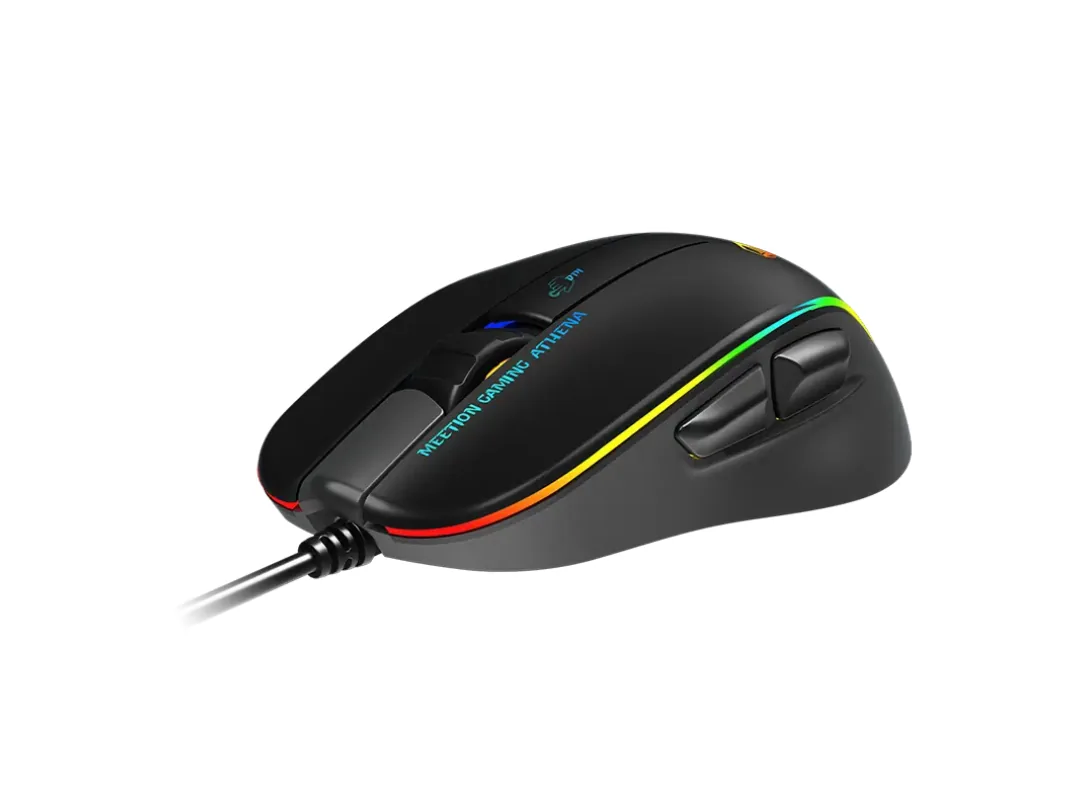 Meetion Platinum MT-GM23-P RGB Backlit Circulation Mode Gaming Mouse