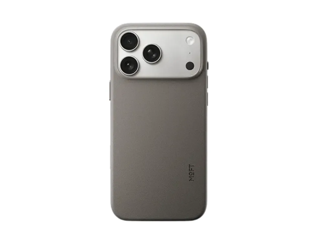 Moft iPhone 17 Pro Snap Leather Case - MD020-1-i17p-JTBK/MCGY/TPGY