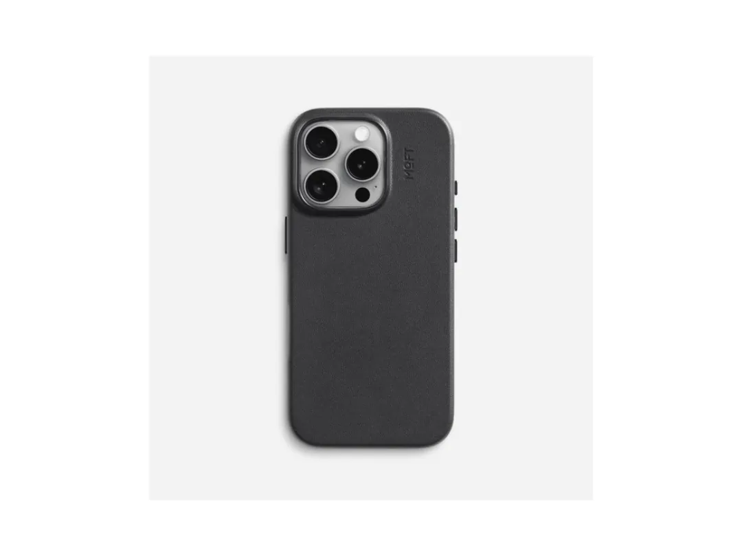 MOFT Snap Case MOVAS for iPhone 16 Pro Max Case (Non-Lanyard Compatible), Premium Vegan Leather Phone Case with MagSafe