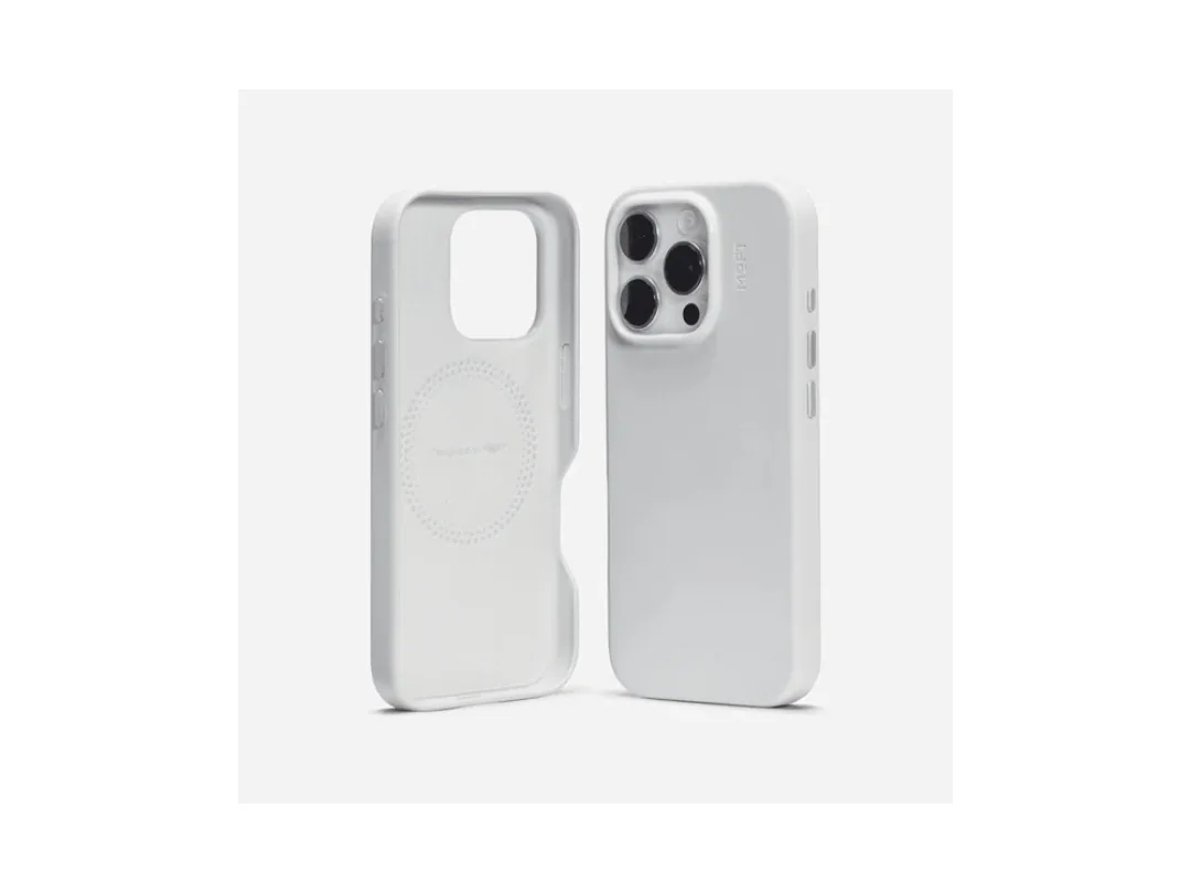 MOFT Snap Case MOVAS for iPhone 16 Pro Case (Non-Lanyard Compatible), Premium Vegan Leather Phone Case with MagSafe