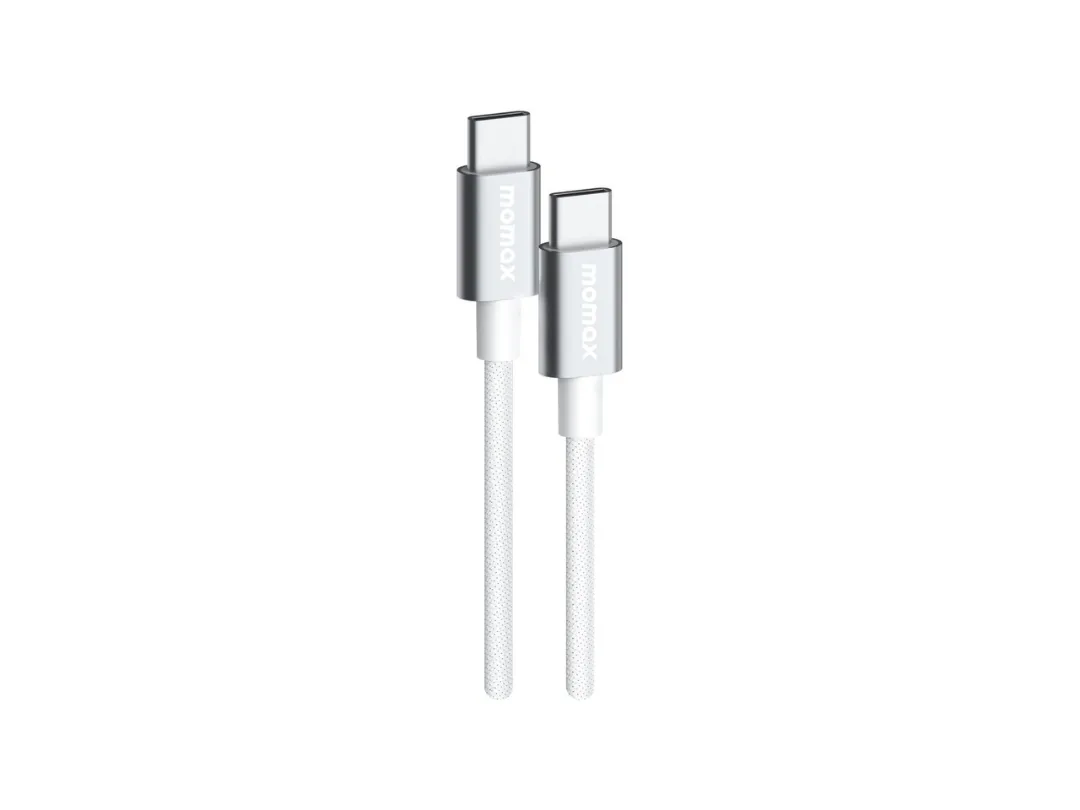 Momax Elite 60W USB-C To USB-C Cable 0.5m - White