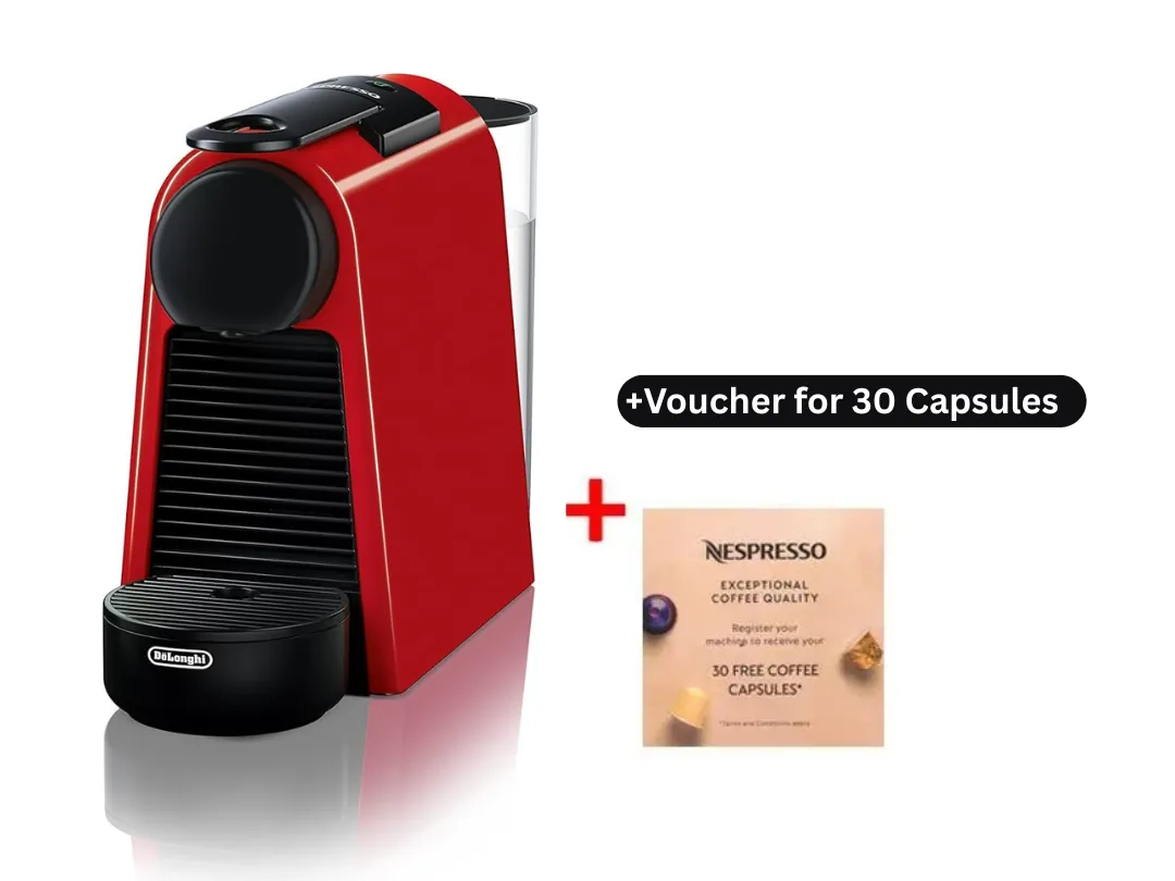 Nespresso Essenza Mini 0.6 L 1310 W Coffee Machine - Red | D30-ME-RE-NE2 | GNN133MCL00147