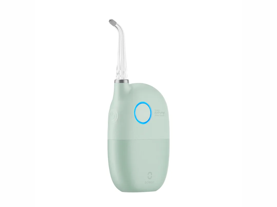 Oclean A10 AirPump Oral Water Flosser, Dual Flossing Power with AirPump Tech, 3 Flossing Modes, IPX7 Waterproof, Up to 40 Day Battery, Green, 1 Year Warranty