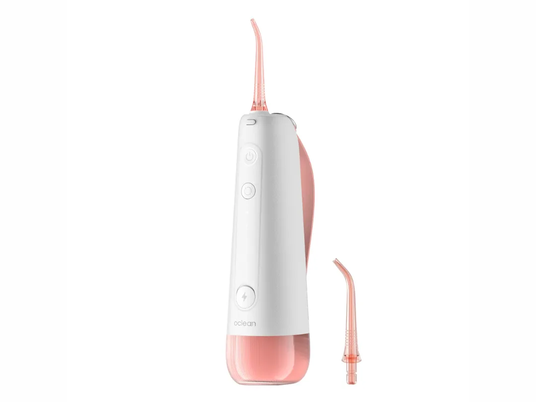 Oclean W10 Oral Water Flosser Irrigator | 200ml water tank | 5 Flossing Modes | Up to 1400 Pulses Per Minute, 1 Year Warranty | IPX7 IP Rating | Up to 30 Days Battery Life - C02000051/52