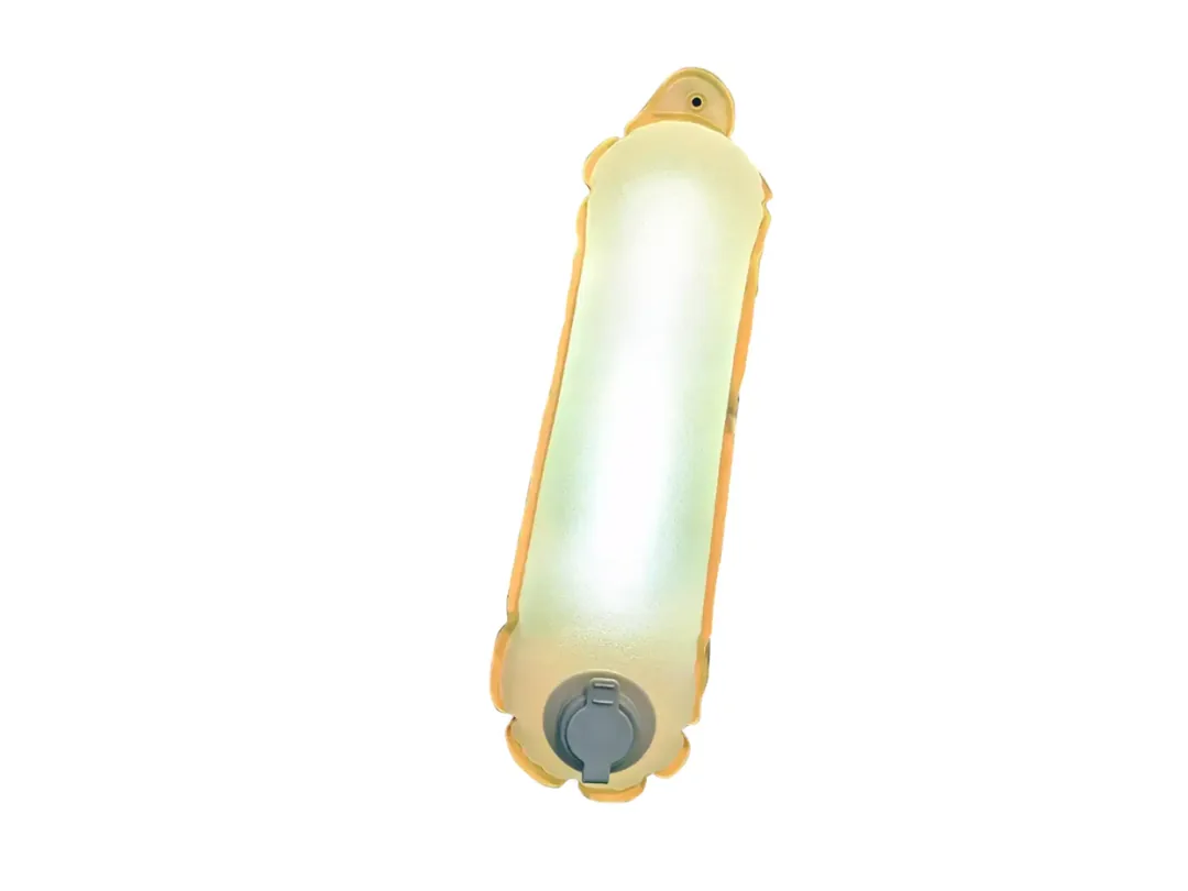 Porodo Lifestyle Inflatable IP66 120LM Outdoor Magnetic Camping Tube Light 2000mAh With Air Pump White (PD-LFST136-WH)