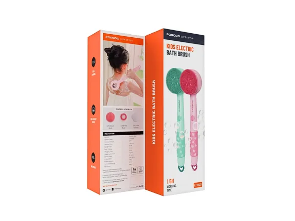 Porodo Lifestyle Kids Electric Bath Brush- Pink
