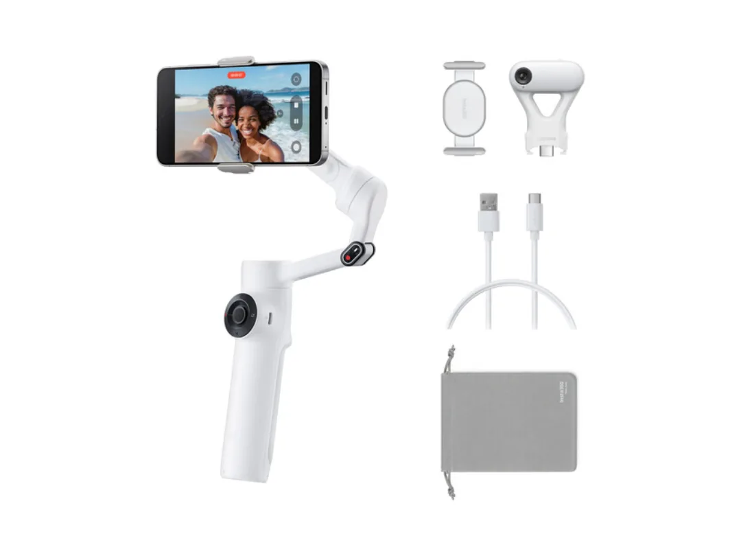 Insta360 Flow 2 AI Tracker Bundle Smartphone Gimbal Stabilizer