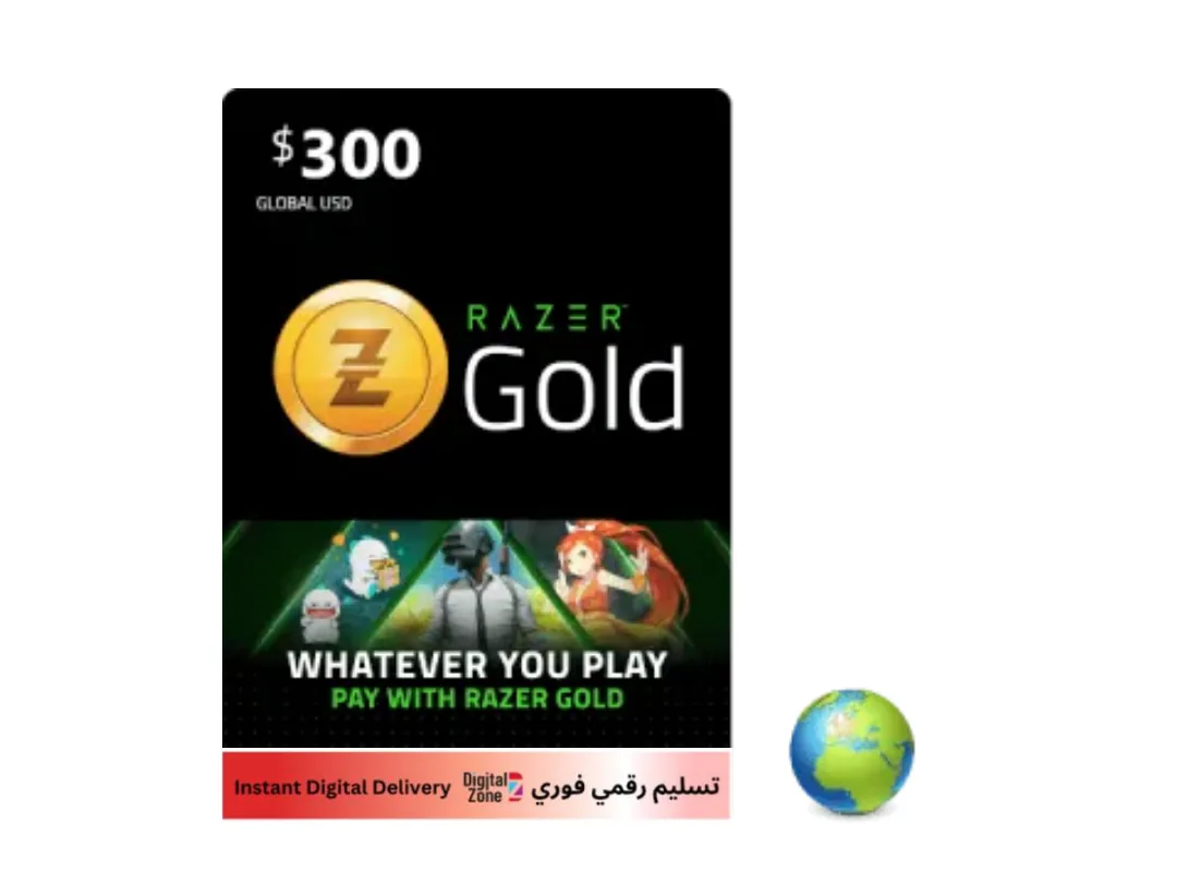 Razer Gold $300 Retail