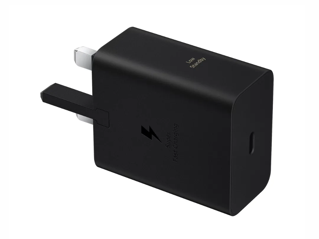 Samsung 60W Original Fast Charger Power Adapter Super Fast Charging, USB-C Port (without cable), Black (EP-T6010NBEGAE)