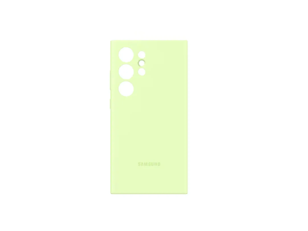 Samsung Galaxy S24 Ultra Silicone Case - Lime