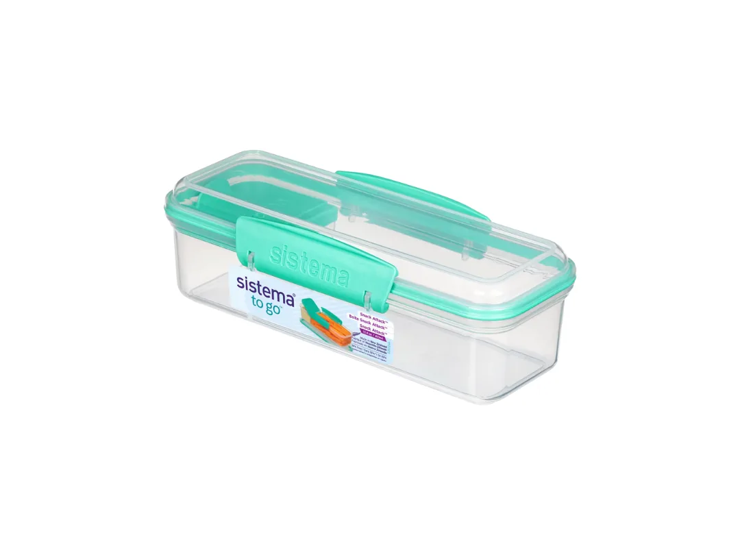 Sistema 410ml Snack Attack To Go 9 Food & Lunch Container