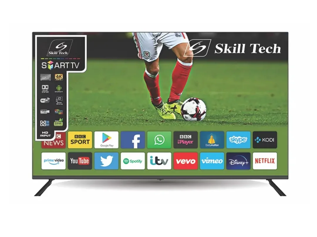 Skill Tech  65"" Smart Frameless 4K UHD LED Smart TV SK6550S4KFL