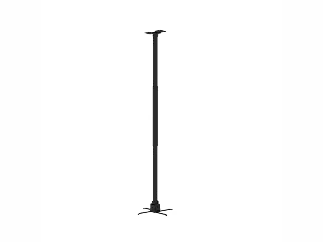 Skill Tech SH 04P - Height Adjustable (2000mm to 3000mm) Solid Ceiling Projector Mount Bracket - Supports Projectors up to 25kg
