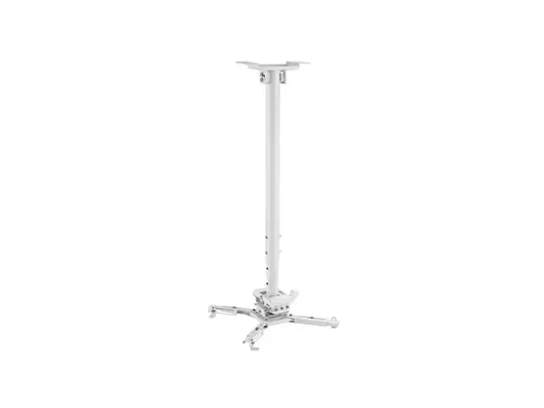Skill Tech - SH 08P - Solid Ceiling Projector Mount Bracket - Height Adjustable (Up t0 400mm) - Supports Projectors up to 35kg