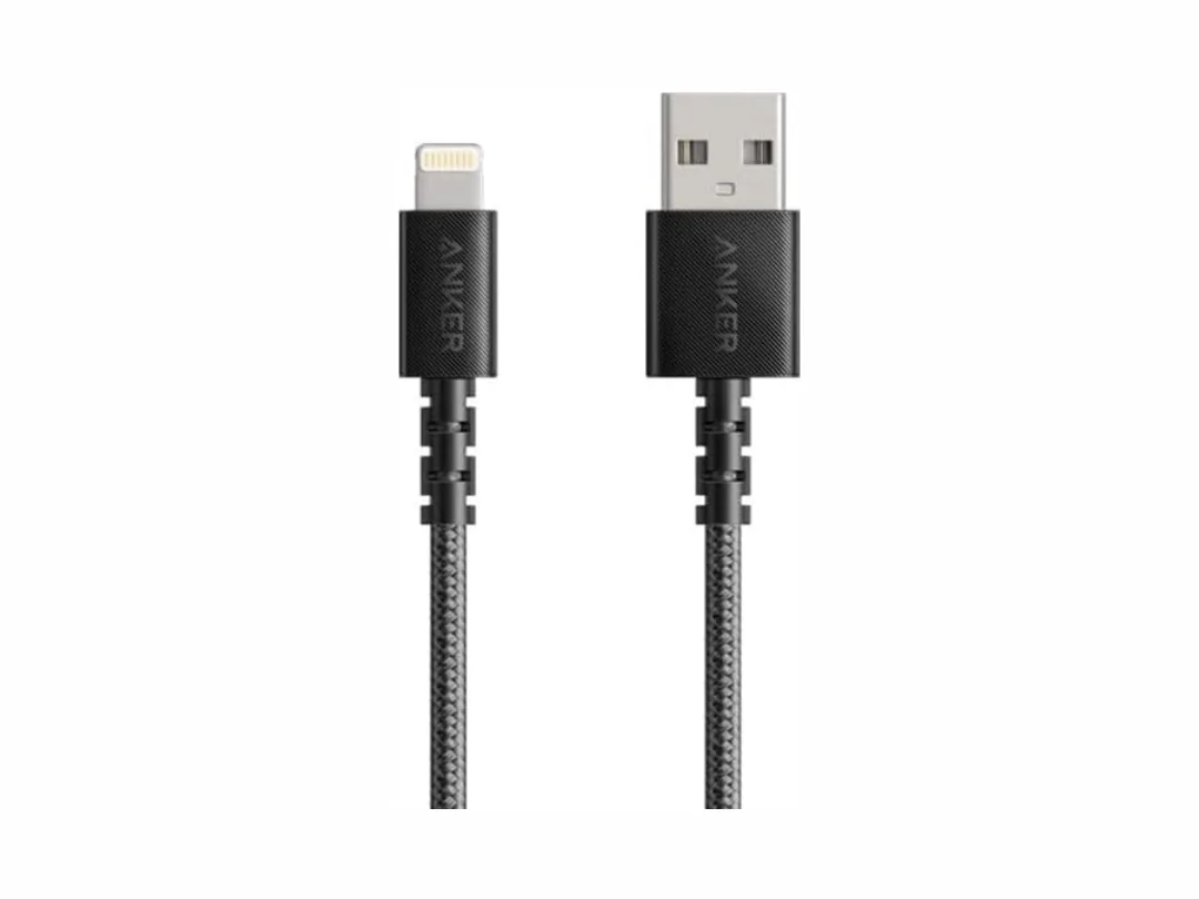 Anker PowerLine Select+ USB Cable with Lightning Connector 6ft (A8013H12)- Black
