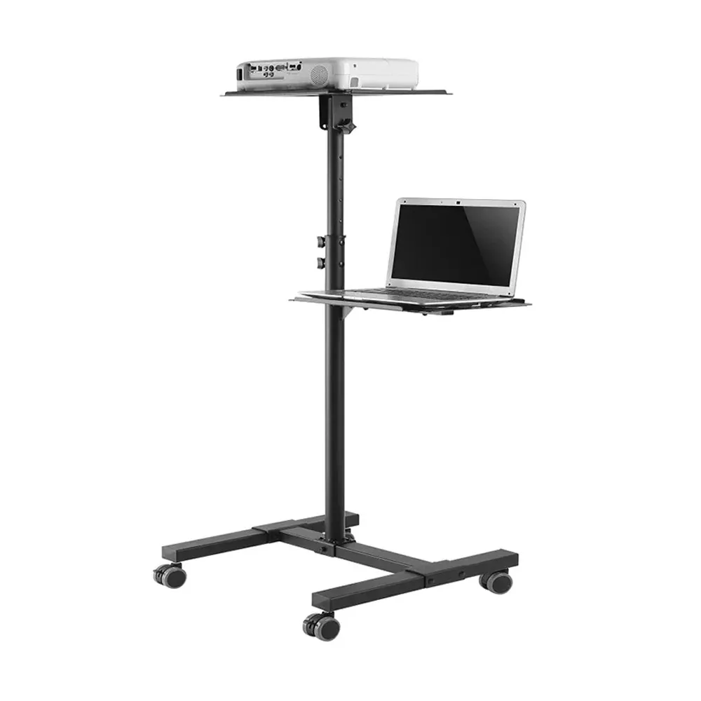 SkillTech - SH TS08 - Steel Adjustable Projector & Laptop Trolley stand