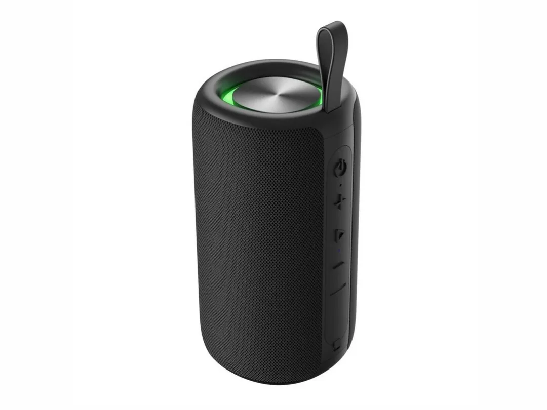 Swiss Military 200W Portable Wireless Bluetooth Speaker - 18Hrs  Battery Life - Built-In Microphone - SM-SPK-200W-18H-BLK