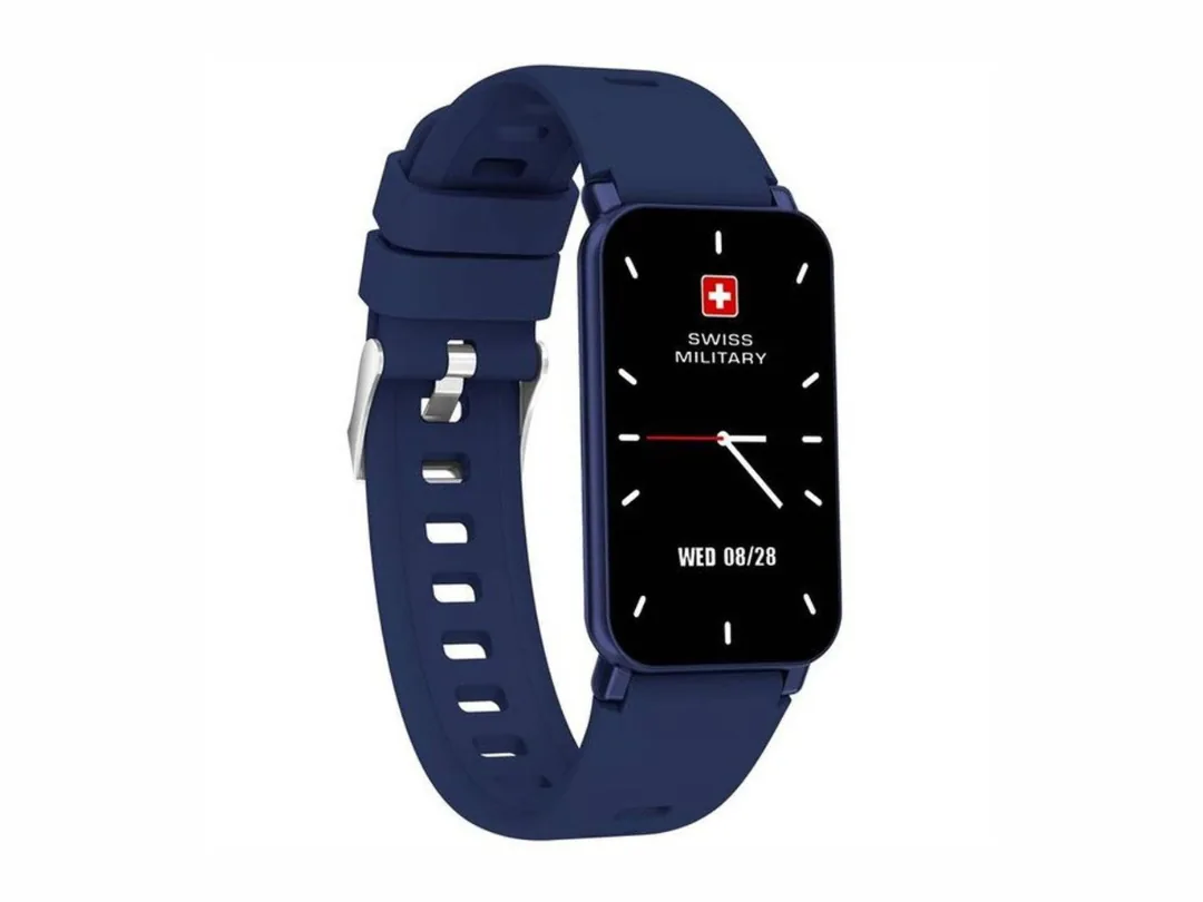 Swiss Military Rhine 3 Smart Band Watch - Bluetooth Calling & Heart Rate Monitor - Fitness Tracking