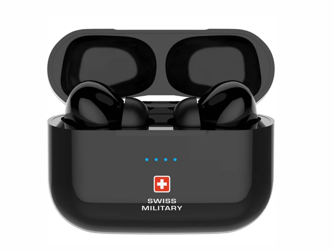 Swiss Military Victor 8 Wireless Earbuds  with Active Noise Cancellation