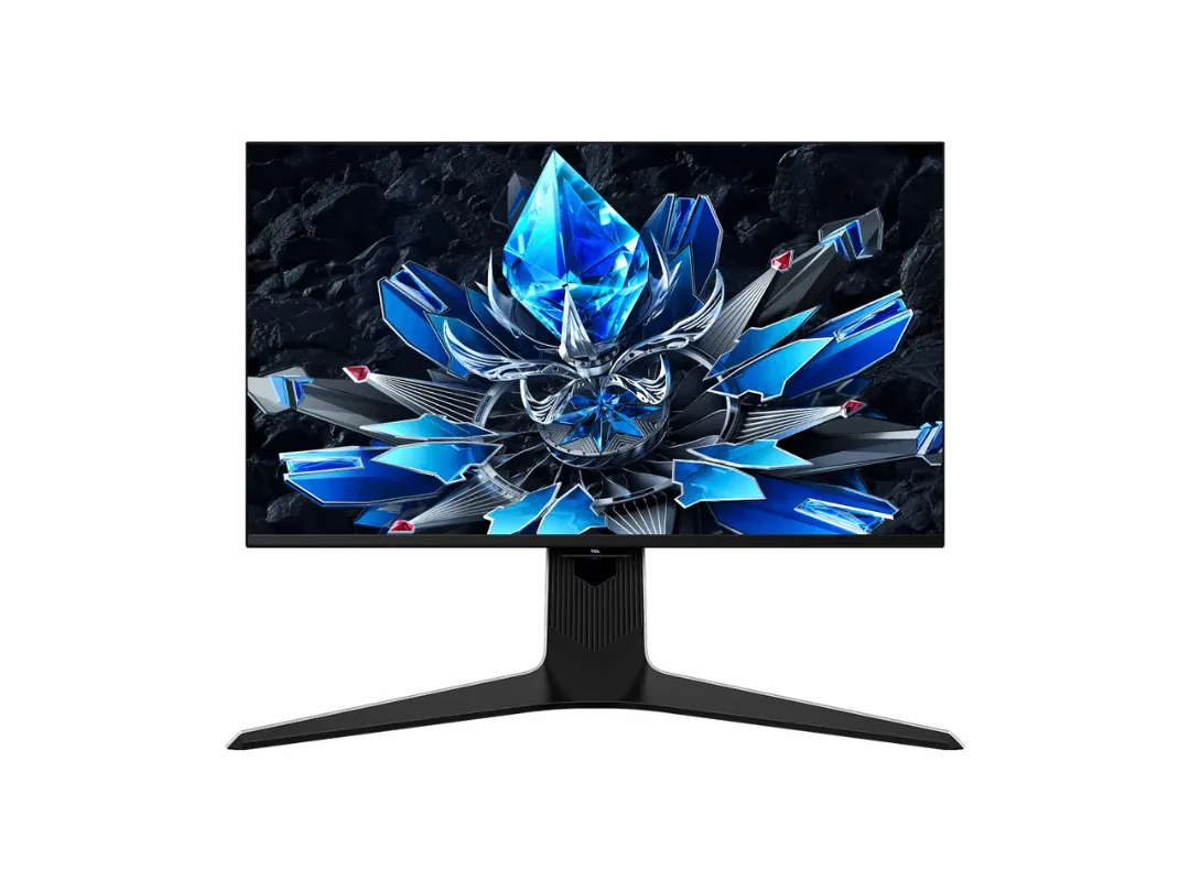 TCL 27R73Q 27 Inch HDR Professional Gaming Monitor | Flat 2K QLED Fast-HVA 2560 x 1440 Display, 240Hz Refresh Rate, AMD FreeSync, HDMI and DP - Black/White