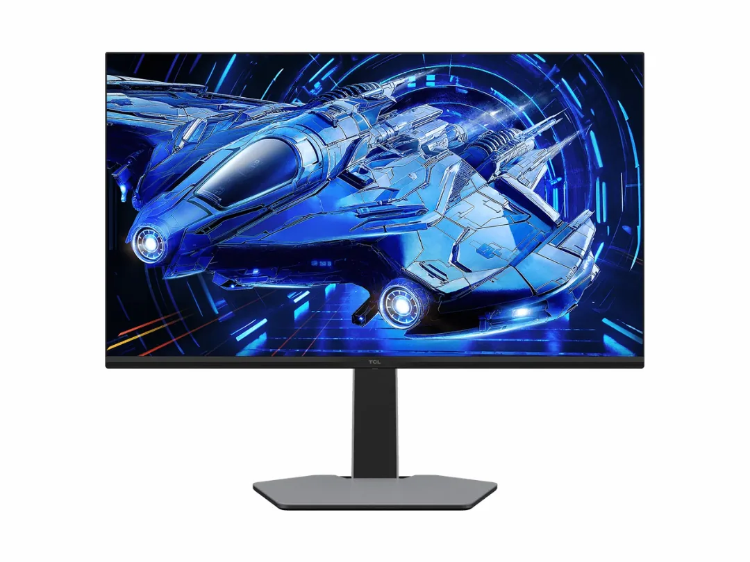 TCL 32G64 32 Inch QD-Mini LED Gaming Monitor | Flat QHD Fast-HVA 2560 x 1440 Display, 180Hz Refresh Rate, FreeSync and G-SYNC Compatible, HDMI and DisplayPort - Black/Gray