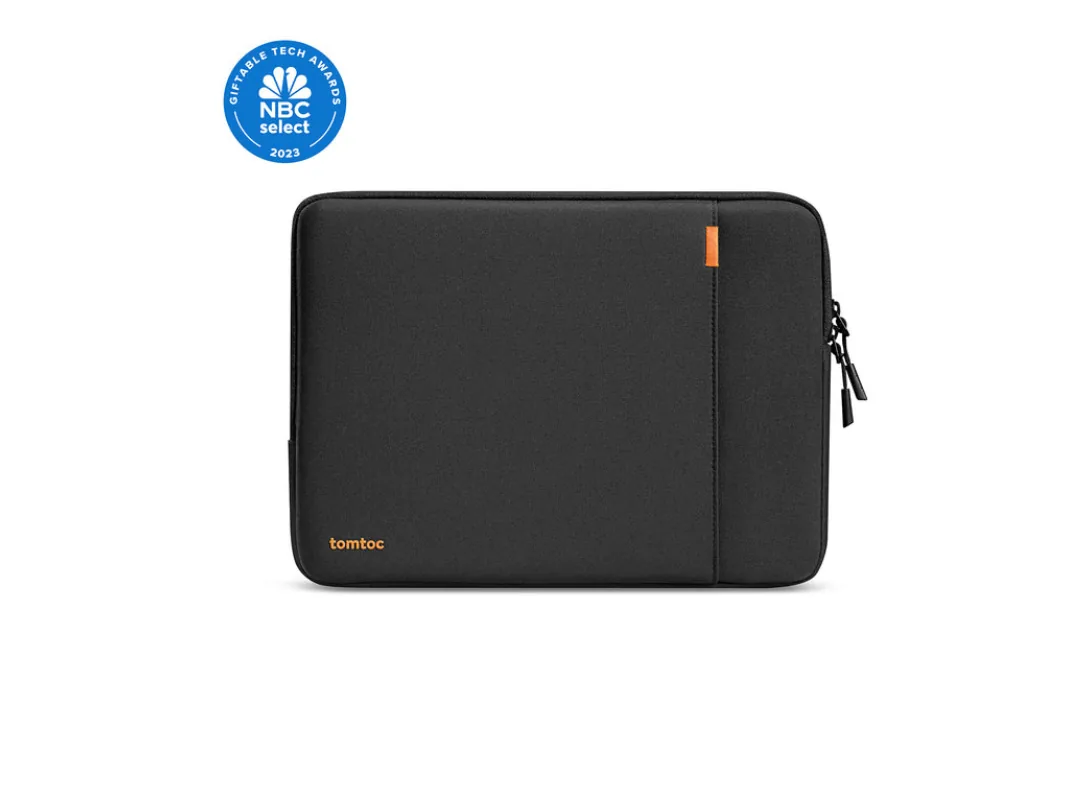 Tomtoc Defender-A13 Laptop Sleeve Bag for 16 inch MacBook Air - Black