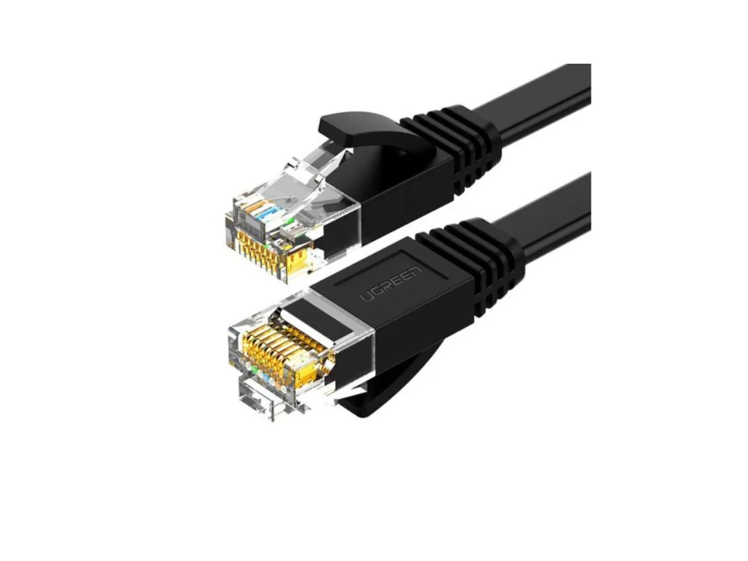 uGreen 0.5m CAT 6 U/UTP Ethernet Network LAN Cable 0.5m (Black) NW102-20158