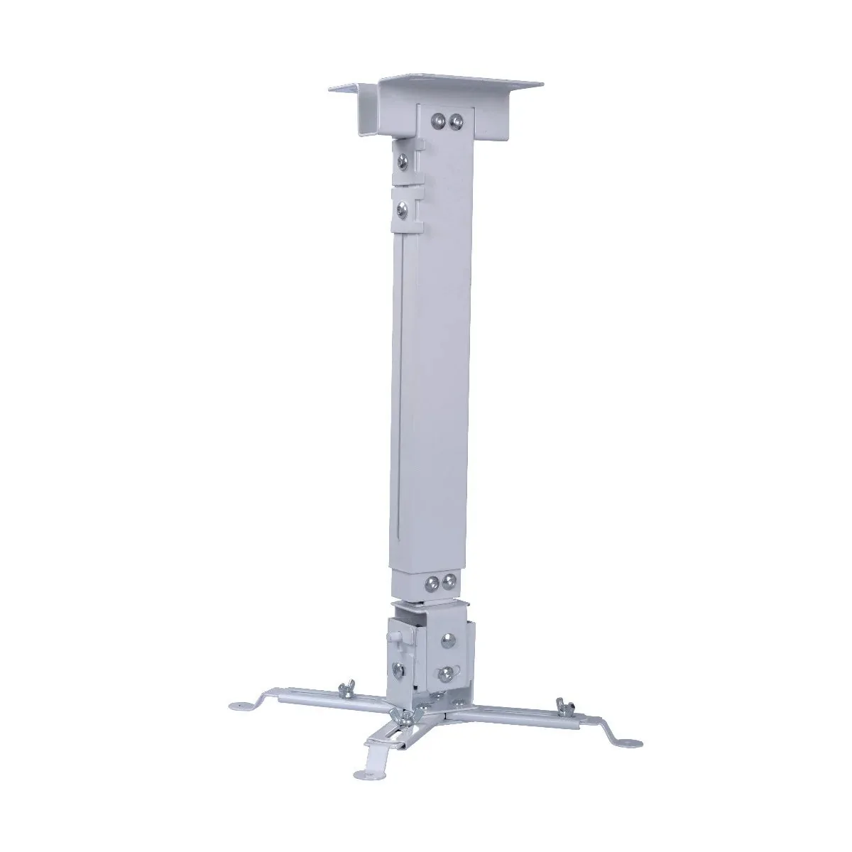Skill Tech  - SH 4065PM - Universal Projector Ceiling Mount - Height Adjustable (450mm to 650mm) - Supports Projectors up to 25kg