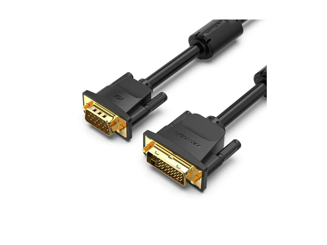 Vention DVI(24+5) to VGA Cable for Computer Laptop TV displayer 2M