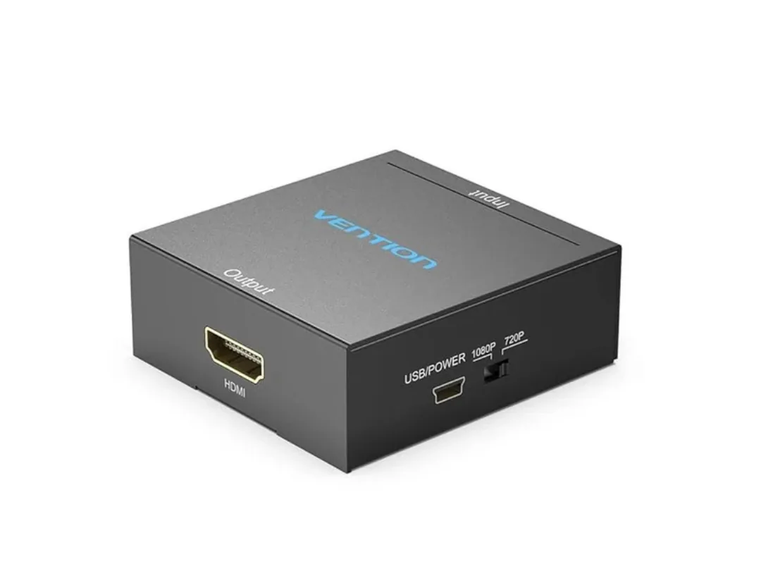 Vention RCA to HDMI Converter Black Metal Type AEFB0