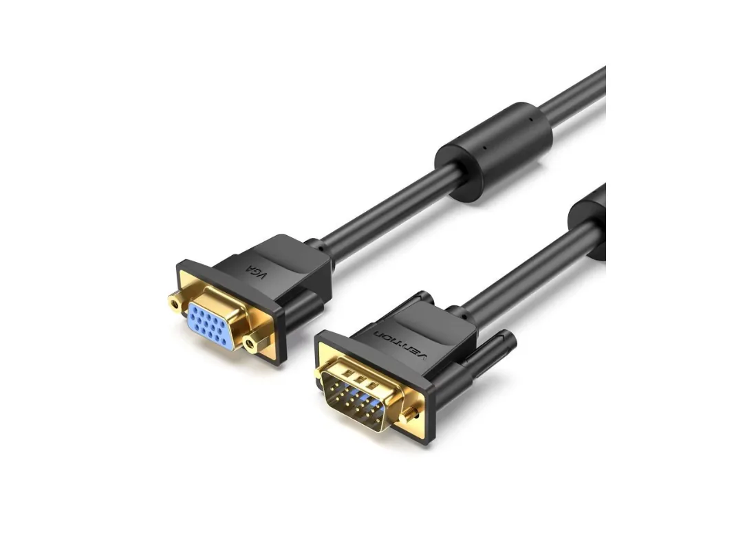 Vention VGA Extension Cable, 1.5M, Black