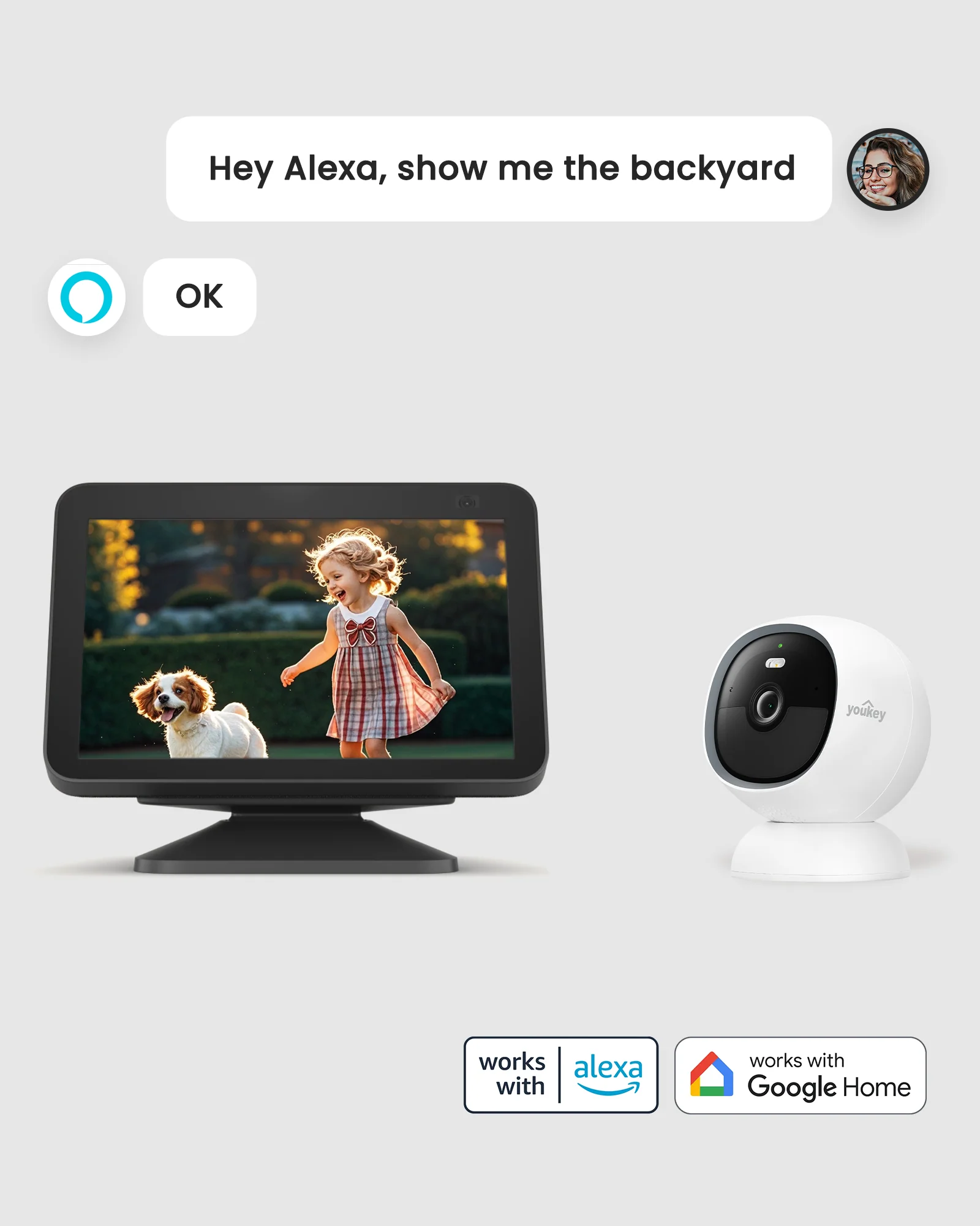 Youkey Wireless Magnetic Outdoor Security Camera S320