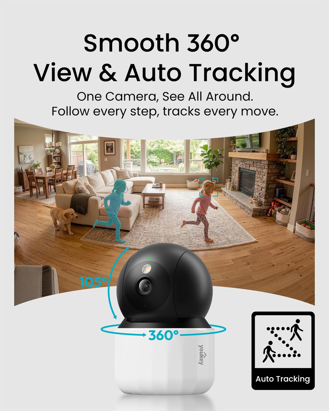 Youkey Indoor Security Camera P311A
