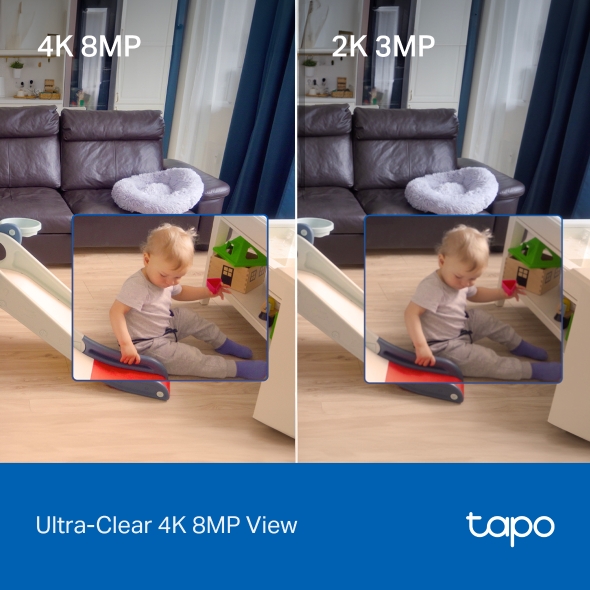 Tapo C250 Pan Tilt Ai Home Security Wifi Camera