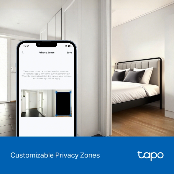 Tapo C250 Pan Tilt Ai Home Security Wifi Camera