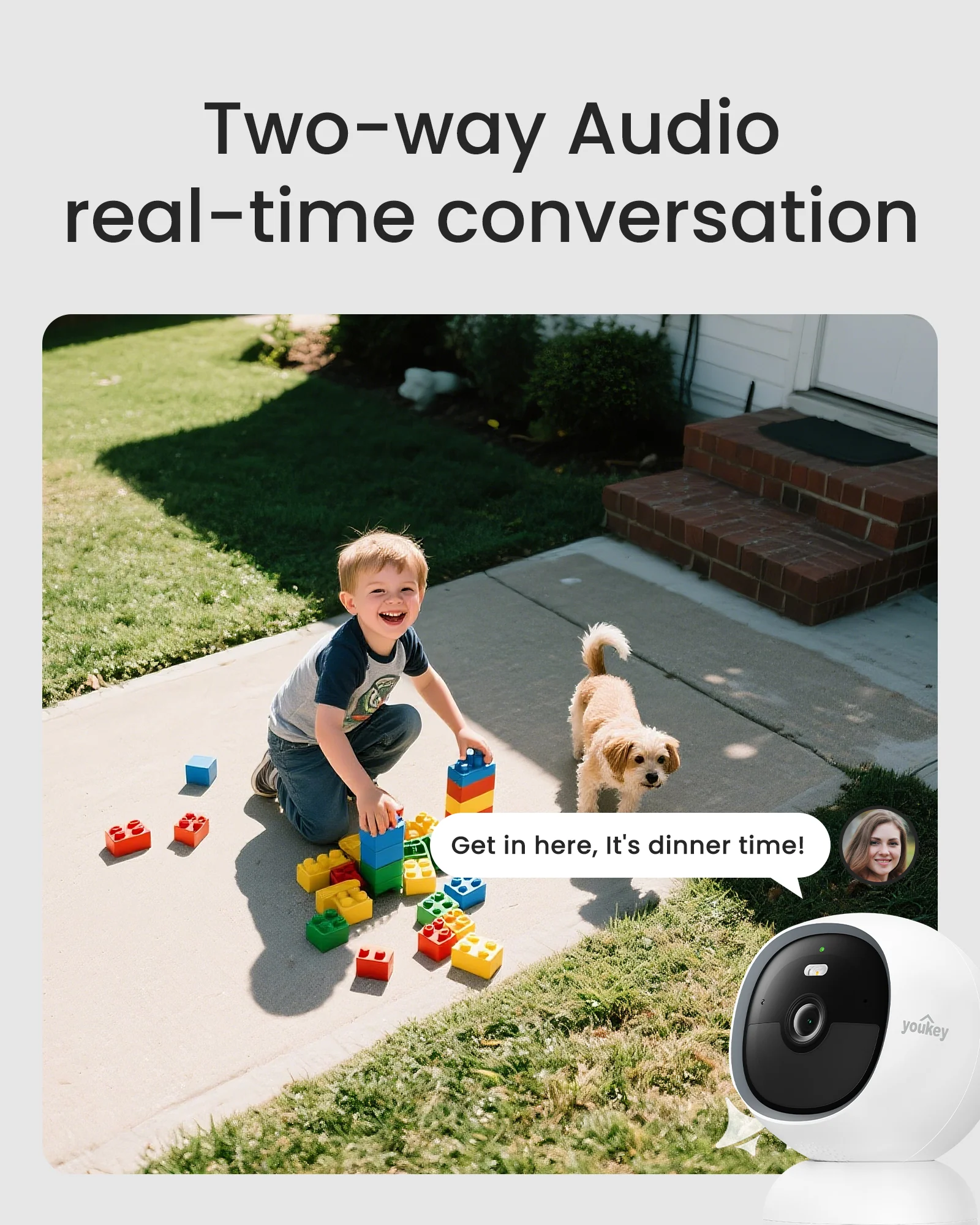 Youkey Wireless Magnetic Outdoor Security Camera S320