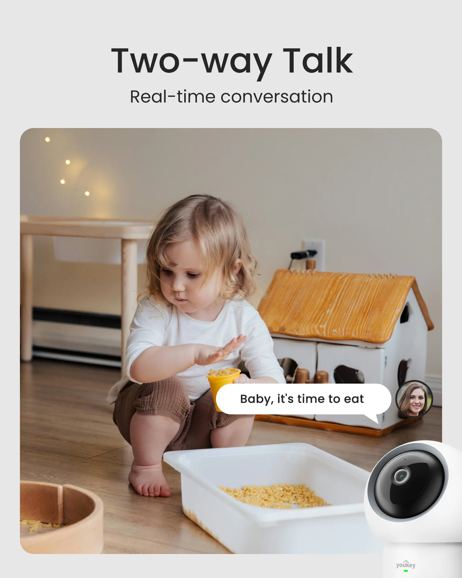 Youkey Indoor Security Camera P310